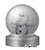 Crystal snowman Globe