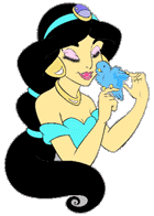 Disney - Jasmine Holding A Blue Bird
