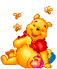 Disney - Pooh Bear Laughing - Honey