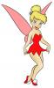Disney - Tinkerbell Red Dress