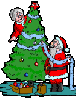 Christmas Tree w/santa