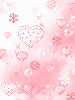 cute kawaii pink heart bubble snowflake star