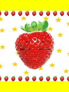 cute kawaii crazy strawberry