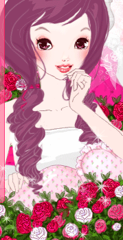 GIRL WITH ROSES