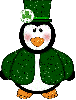 St.Patricks Day Penguin