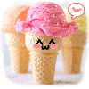 ice cream luvs you